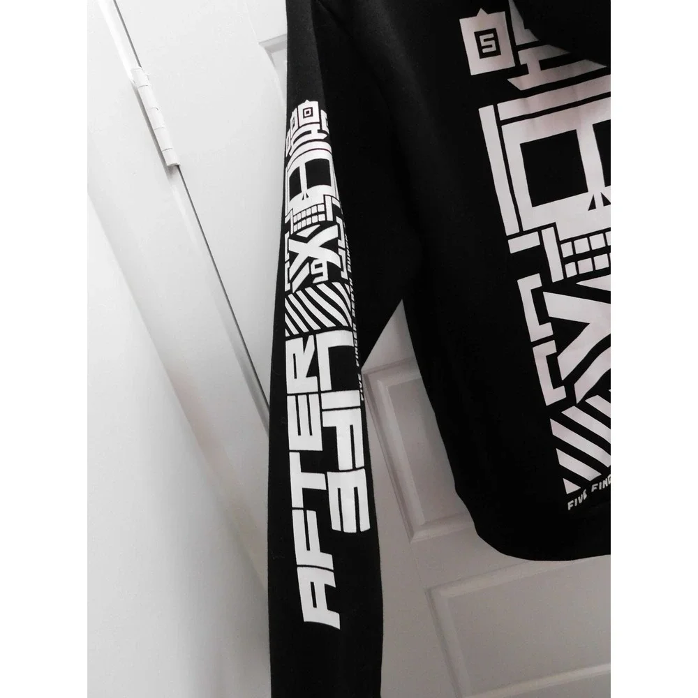 Five Finger Death Punch After Life Black White Hoodie Size‎ Medium